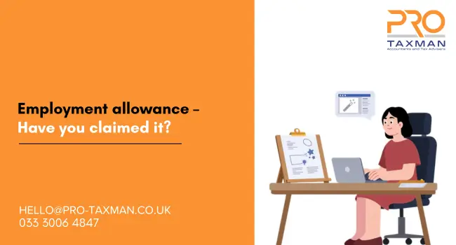 Employment allowance – Have you claimed it