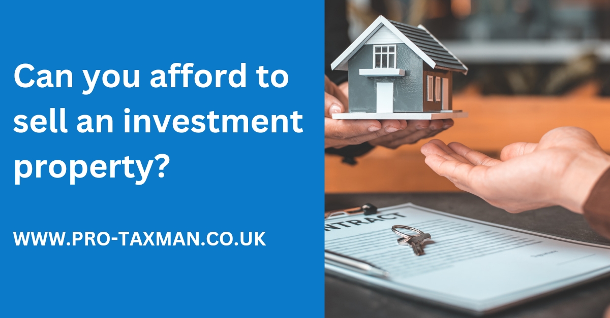 Can you afford to sell an investment property?