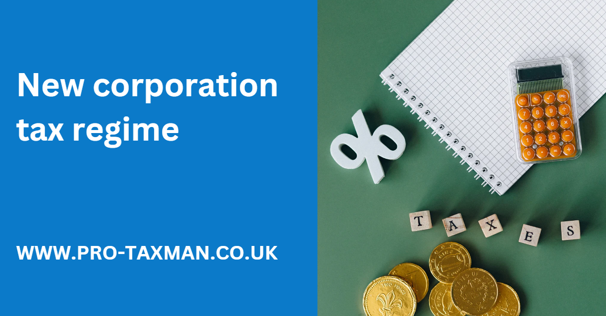 New corporation tax regime