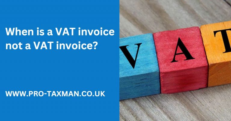 When is a VAT invoice not a VAT invoice?
