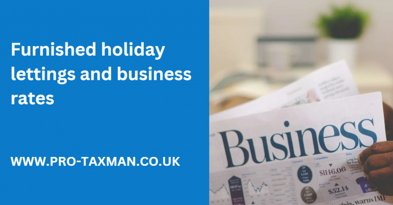 Furnished holiday lettings and business rates