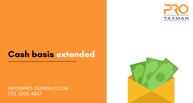 Cash basis extended