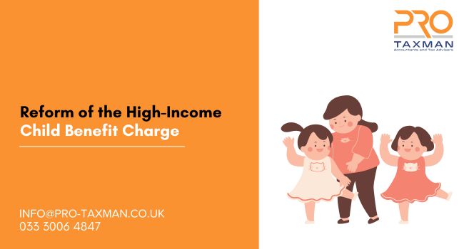Reform of the High-Income Child Benefit Charge