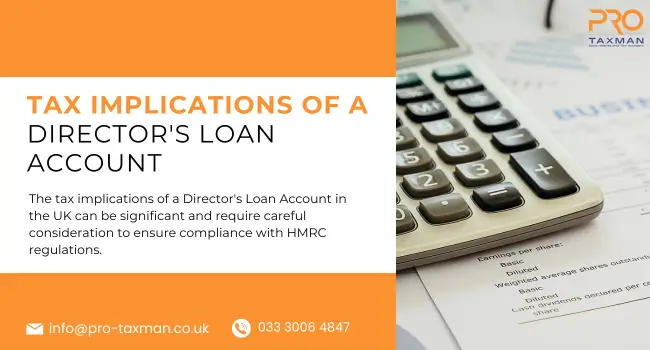 Tax implications of a Director's Loan Account