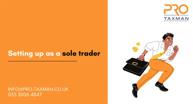 Setting up as a sole trader