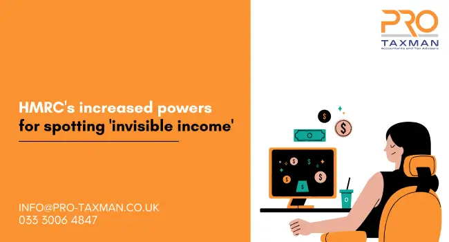 HMRC's increased powers for spotting 'invisible income'