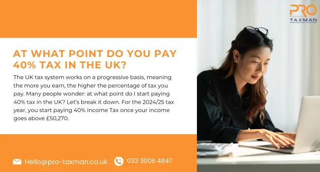 At What Point Do You Pay 40% Tax in the UK?