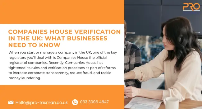 Companies House Verification in the UK: What Businesses Need to Know