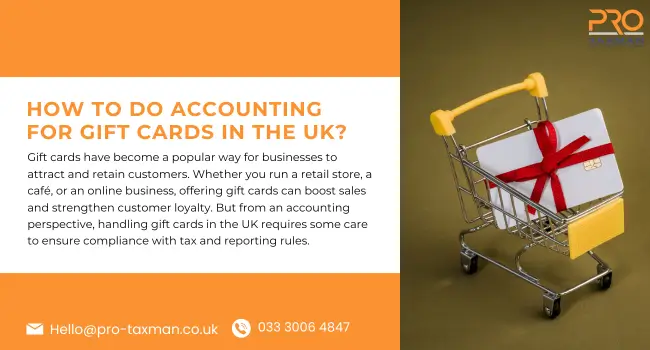 How to Do Accounting for Gift Cards in the UK