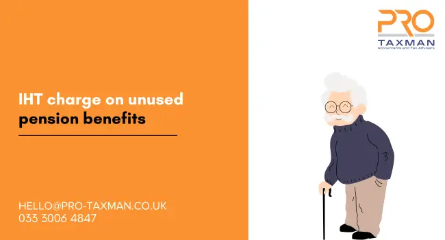 IHT charge on unused pension benefits