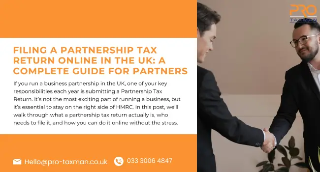 Filing a Partnership Tax Return Online in the UK A Complete Guide for Partners