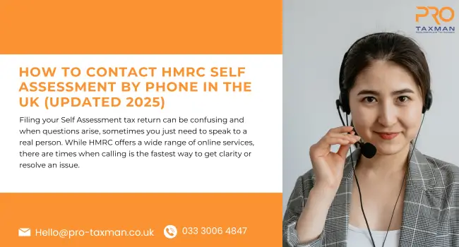 How to Contact HMRC Self Assessment by Phone in the UK (Updated 2025)