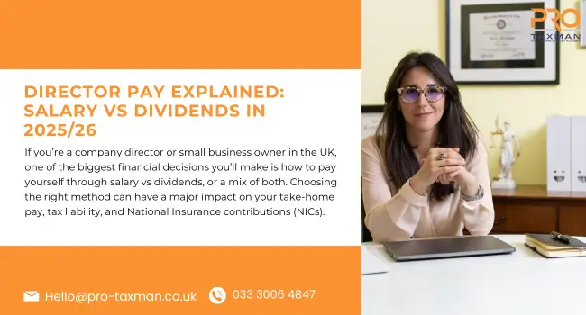 Director Pay Explained Salary vs Dividends in 2025/26