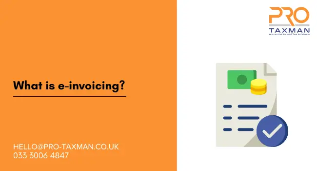 What is e-invoicing?