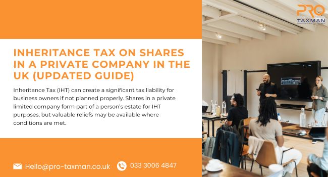 Inheritance Tax on Shares in a Private Company in the UK (Updated Guide)