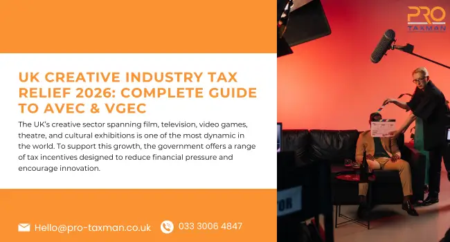 UK Creative Industry Tax Relief 2026 Complete Guide to AVEC & VGEC