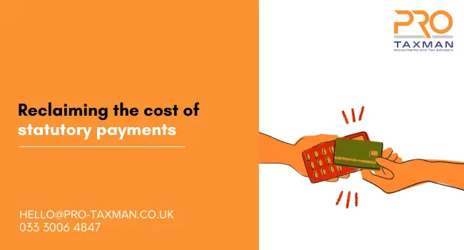 Reclaiming the cost of statutory payments