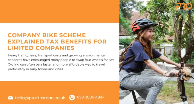 Company Bike Scheme Explained Tax Benefits for Limited Companies