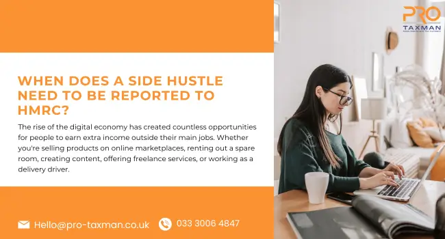 When Does a Side Hustle Need to Be Reported to HMRC?
