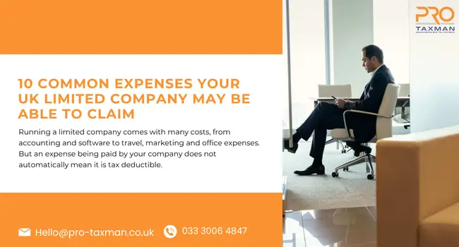 10 Common Expenses Your UK Limited Company May Be Able to Claim