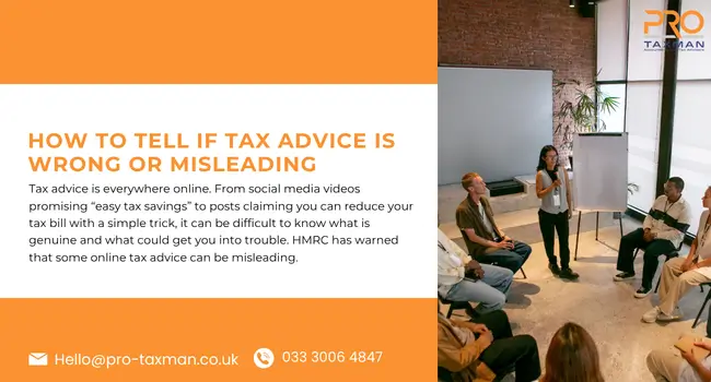 How to Tell If Tax Advice Is Wrong or Misleading